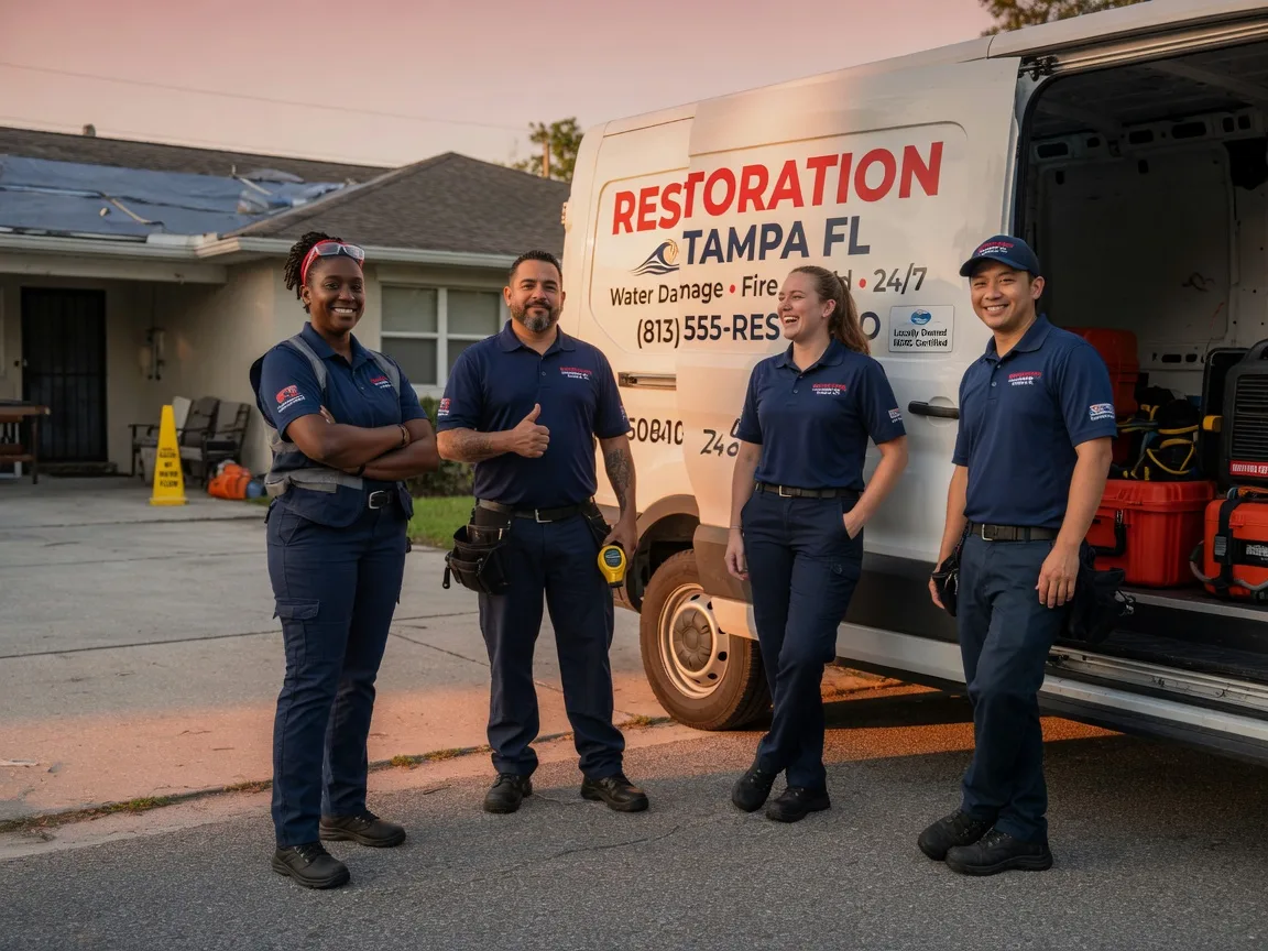 Water Damage Restoration company in Pella, IA